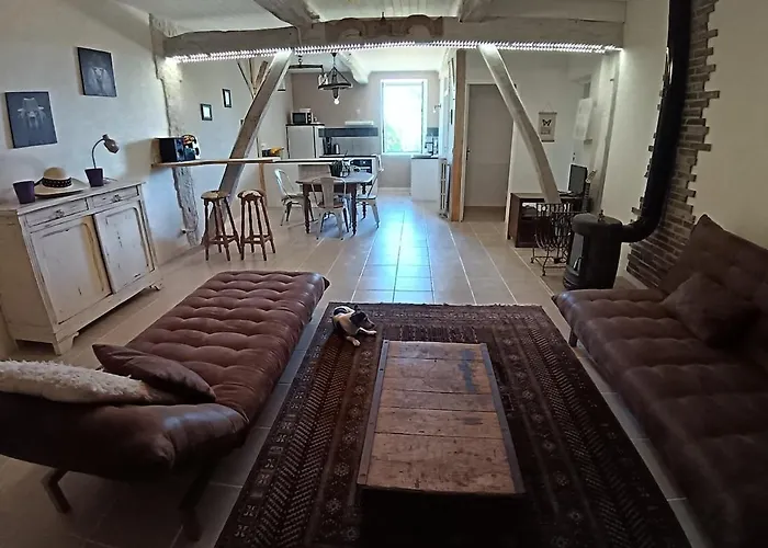 Prázdninový dům Grand Espace 140m2 Dans Ferme Familiale Laguian-Mazous